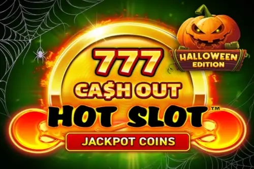 Hot Slot 777 Cash Out Halloween Edition Logo
