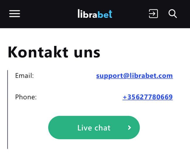 Librabet Kundenservice