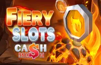 Fiery Slots Cash Mesh Logo