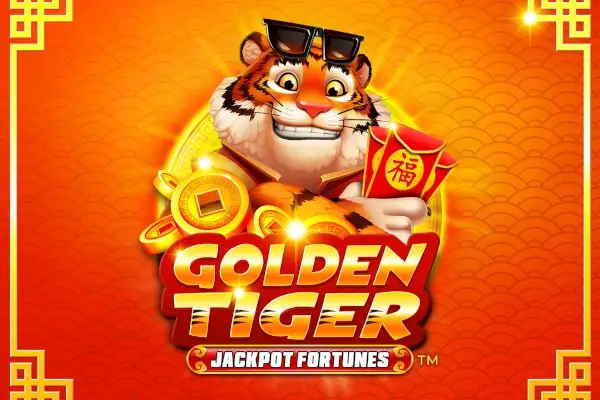 Golden Tiger: Jackpot Fortunes Logo