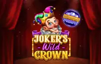 Joker's Wild Crown Diamond Treasures Logo