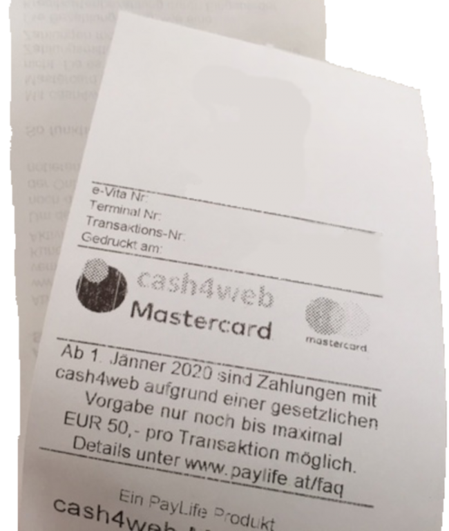 Cash4web Mastercard