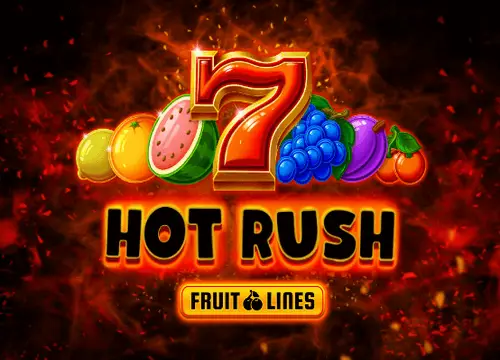 HOT RUSH Fruit Lines Logo
