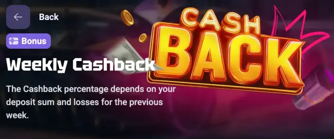 NeedforSlots Casino Cashback
