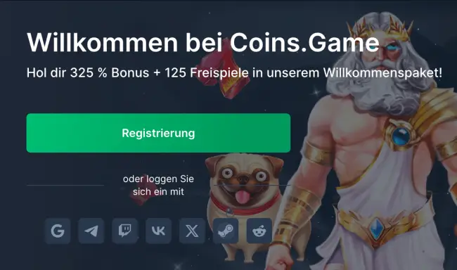 Coins.Game Casino Test