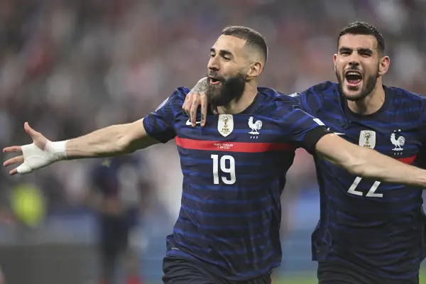 Karim Benzema und Theo Hernandez Frankreich