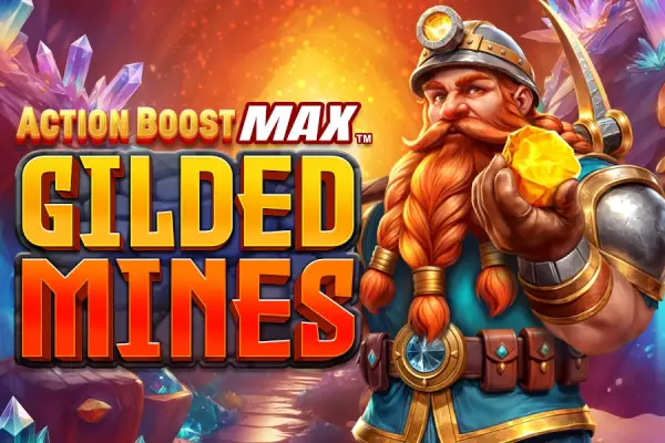 Action Boost Max Gilded Mines Logo