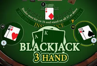 Blackjack 3 Hand Logo