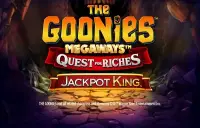 The Goonies Megaways Quest for Riches Logo