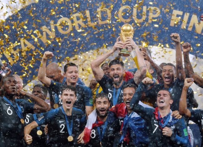 Frankreich krönte sich 2018 in Russland zum Weltmeister.