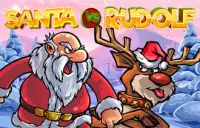 Santa vs Rudolf Logo