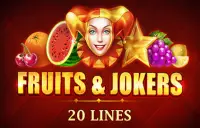 Fruits & Jokers: 20 lines Logo