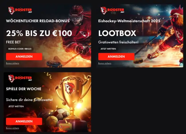 Roosterbet Sport