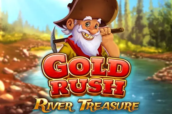 Gold Rush River Treasure Logo