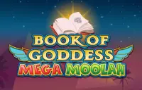 Book of Goddess Mega Moolah Logo