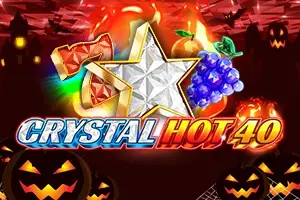 Crystal Hot 40 Halloween Logo
