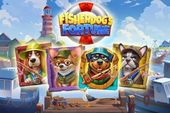 Fisherdog's Fortune Logo