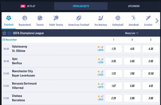 VegasHero Sport Betting