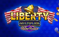 Liberty Multiplier Retro Roller Logo