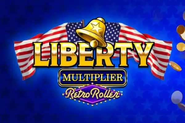 Liberty Multiplier Retro Roller Logo