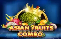 Asian Fruits Combo Logo