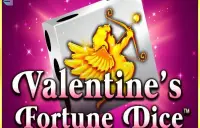 Valentine's Fortune Dice Logo