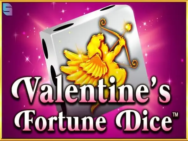 Valentine's Fortune Dice Logo