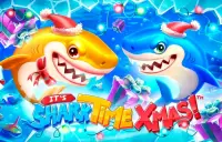 It's Shark Time Xmas Logo
