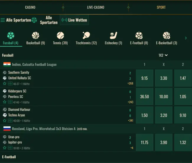 Spybet Sport