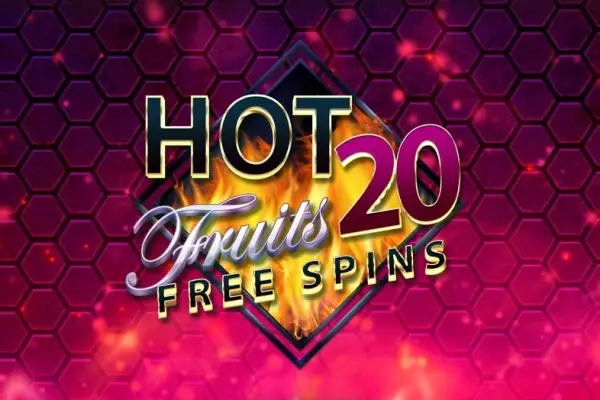 Hot Fruits 20 Free Spins Logo