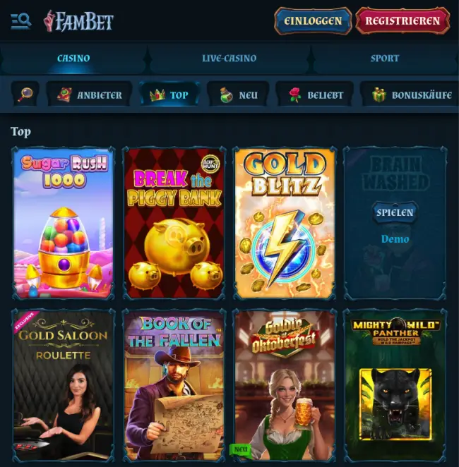 Fambet Casino Test