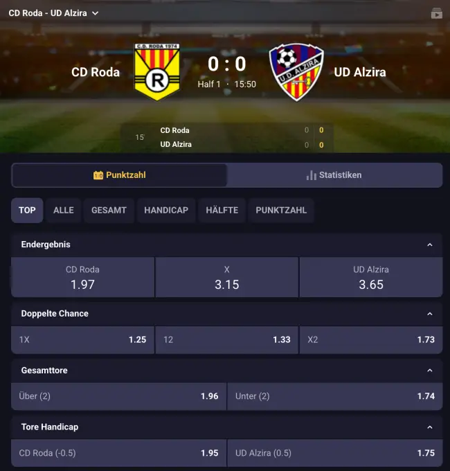 RollXO Sportwetten Test