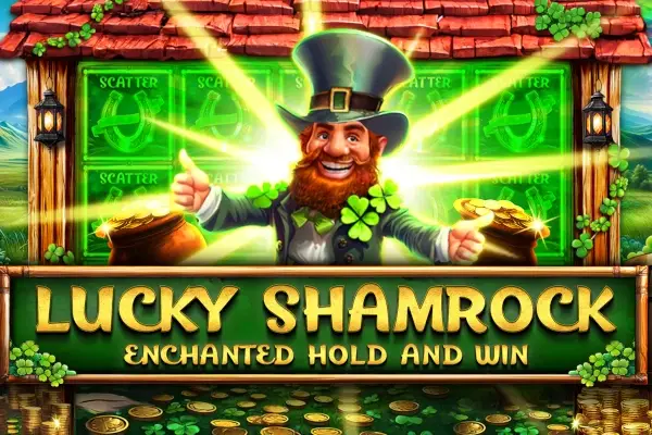 Lucky Shamrock - Enchanted Hold and Win Logo