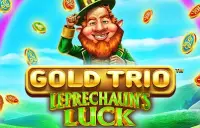 Gold Trio: Leprechaun's Luck Logo
