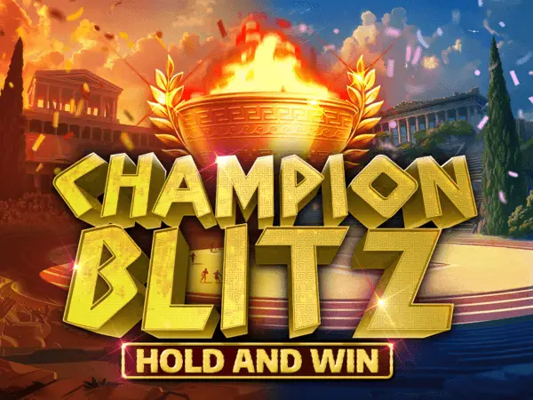 Champion Blitz Hold and Win Logo
