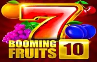 Booming Fruits 10 Logo