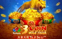 3 Coin Wild Tiger Logo
