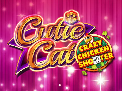 Cutie Cat Crazy Chicken Shooter Logo