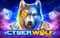 Cyber Wolf Dice Logo
