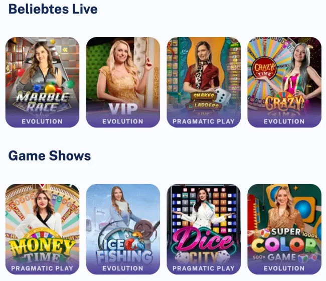 Dailyspins Casino Live Casino