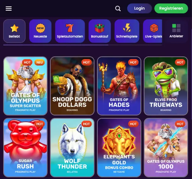 Spinando Casino Test