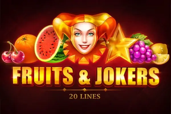 Fruits & Jokers: 20 Lines Logo