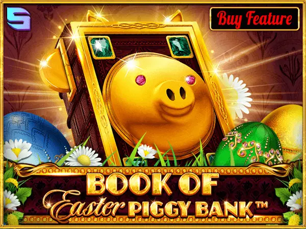 Book Of Easter Piggy Bank Logo
