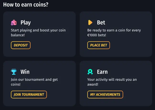 Winshark Casino Bonus Shop