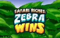 Safari Riches: Zebra Wins Logo