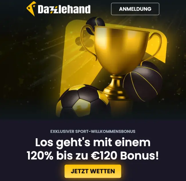 Dazzlehand Sportwetten Test