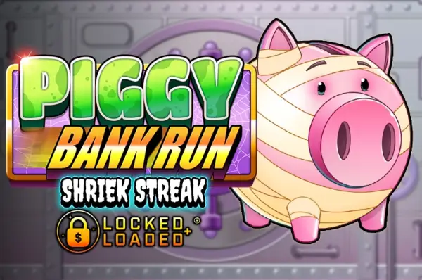 Piggy Bank Run - Shriek Streak Logo