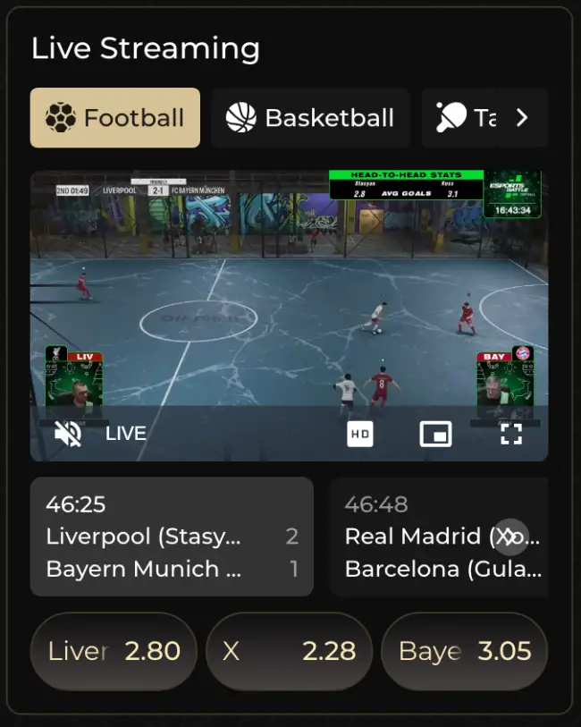Casina Sport Live Stream