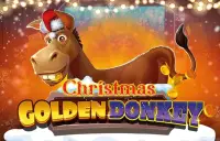 Golden Donkey Christmas Logo