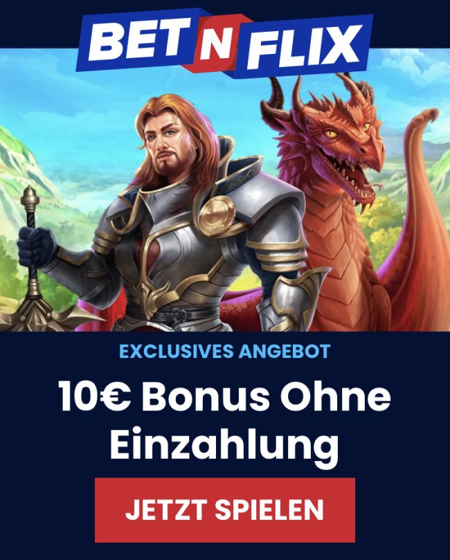 Betnflix Casino Bonus ohne Einzahlung
